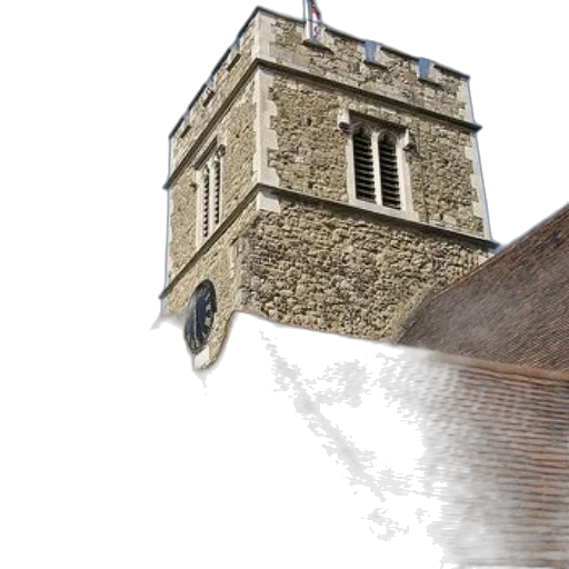 building, sword, 3d render, photorealistic transparent PNG cut-out