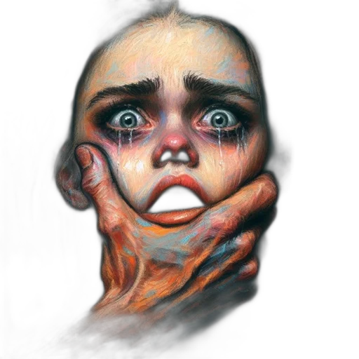 face, creature, mask, concept art transparent PNG cut-out