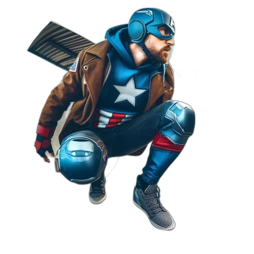 jacket, weapon, comic book art, concept art transparent PNG cut-out