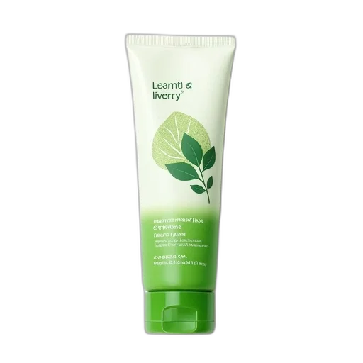 tube, green, tea, cleansing transparent PNG cut-out