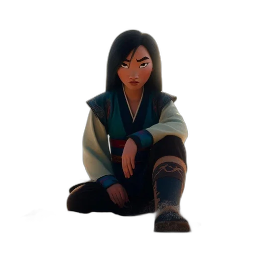 jacket, face, staff, sword transparent PNG cut-out