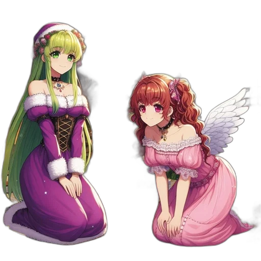 dress, crown, pixel art, concept art transparent PNG cut-out