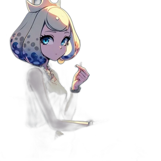 staff, weapon, crown, creature transparent PNG cut-out