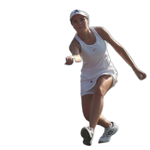 3d render, photorealistic, woman, white transparent PNG cut-out