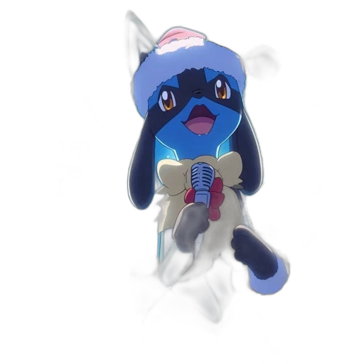 creature, staff, animal, hat transparent PNG cut-out