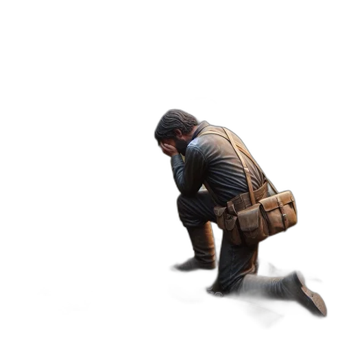weapon, jacket, staff, animal transparent PNG cut-out
