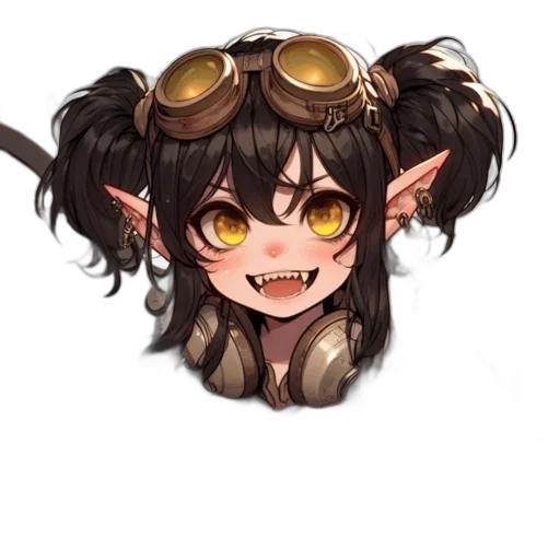 dragon, staff, mask, face transparent PNG cut-out