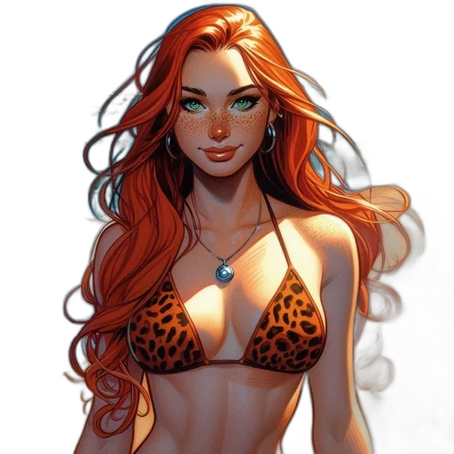 dress, jewelry, fantasy art, comic book art transparent PNG cut-out