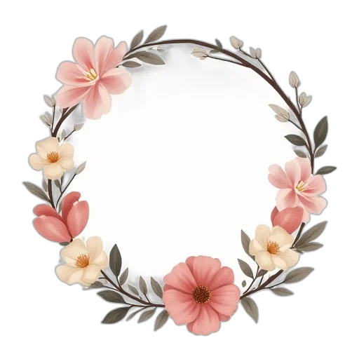 jewelry, crown, flower, pastel transparent PNG cut-out