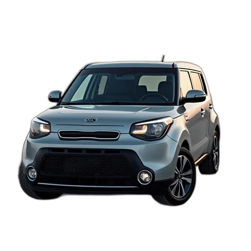 car, gray, 2014, kia transparent PNG cut-out