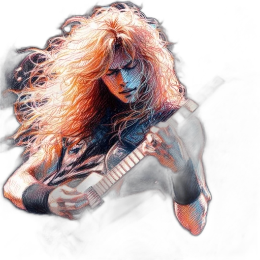 hair, photorealistic, fantasy art, comic book art transparent PNG cut-out