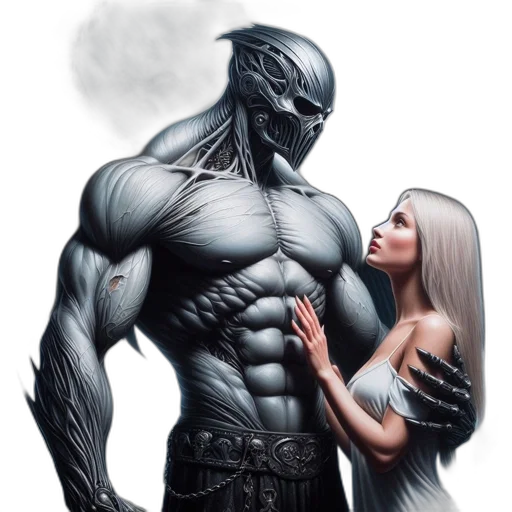 creature, comic book art, fantasy art, concept art transparent PNG cut-out