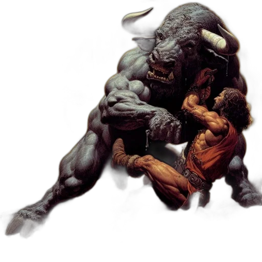 animal, creature, concept art, comic book art transparent PNG cut-out