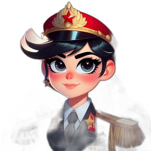staff, hat, crown, face transparent PNG cut-out