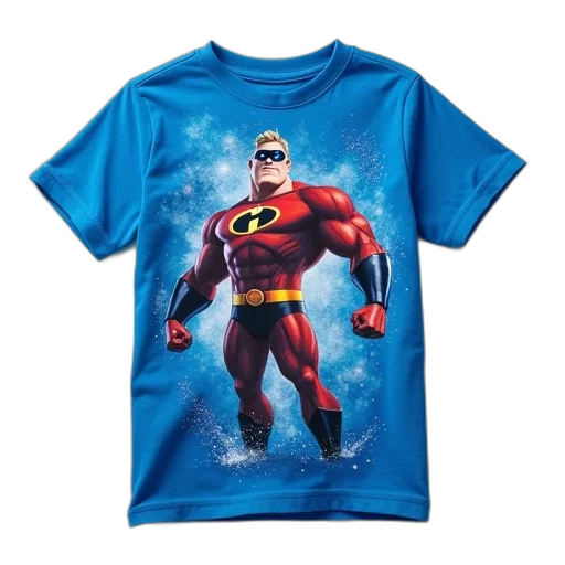 3d render, comic book art, incredible, print transparent PNG cut-out