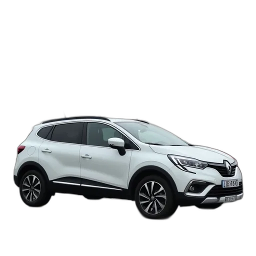 car, white, renault, suv transparent PNG cut-out