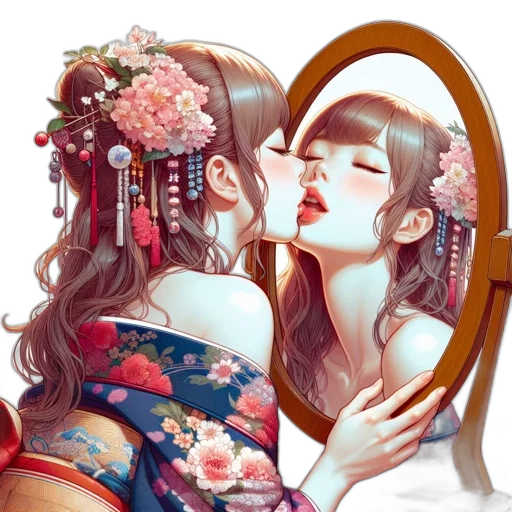 face, mask, dress, jewelry transparent PNG cut-out