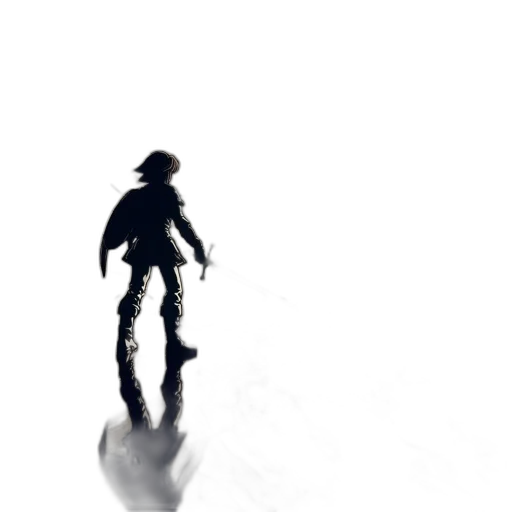 robot, creature, sword, weapon transparent PNG cut-out