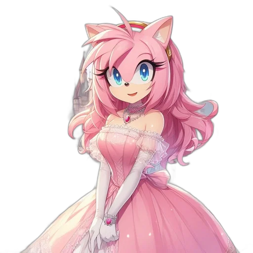 dress, crown, staff, animal transparent PNG cut-out