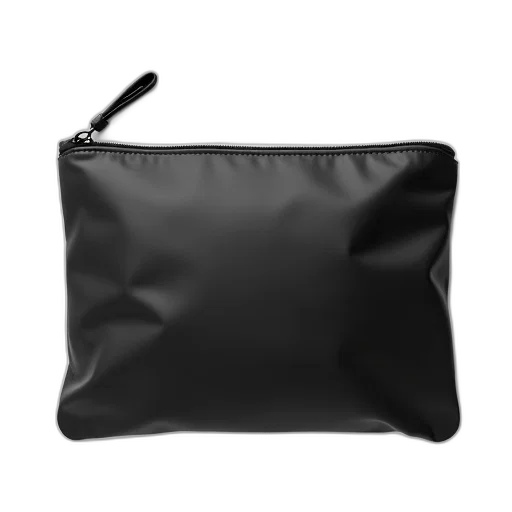 jacket, umbrella, black, rectangular transparent PNG cut-out