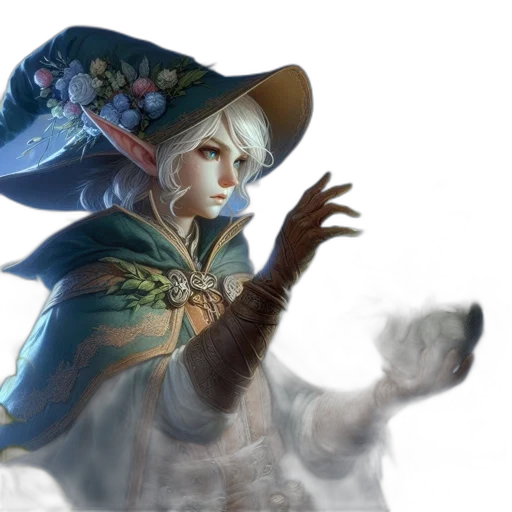 hat, staff, mask, face transparent PNG cut-out