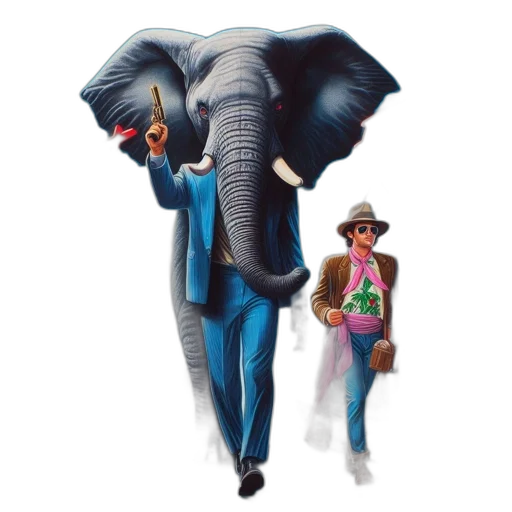 animal, jacket, concept art, pixel art transparent PNG cut-out