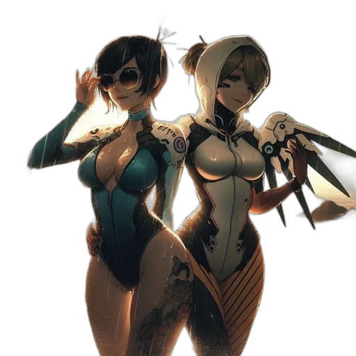 robot, mask, weapon, concept art transparent PNG cut-out