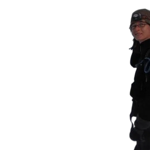 staff, jacket, face, robot transparent PNG cut-out