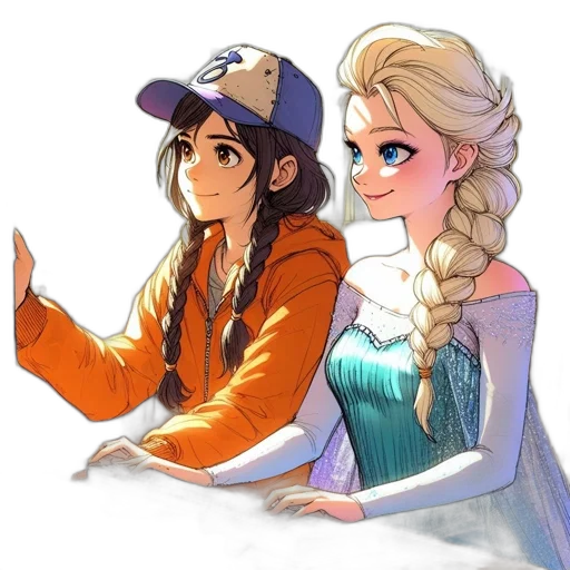 concept art, fantasy art, cartoon, pixel art transparent PNG cut-out