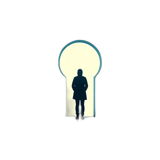 staff, umbrella, jacket, pixel art transparent PNG cut-out