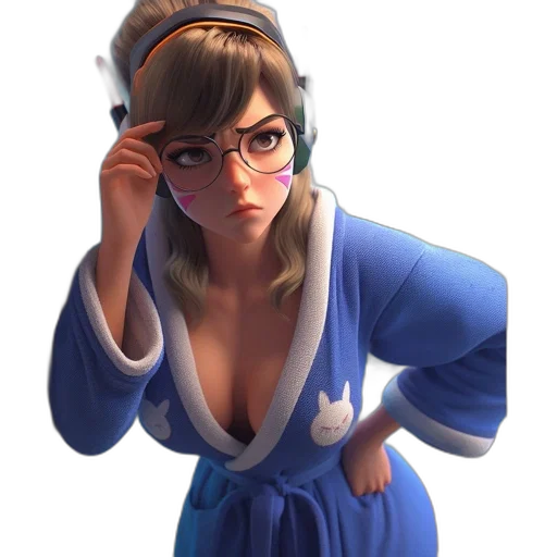 staff, dress, hat, face transparent PNG cut-out