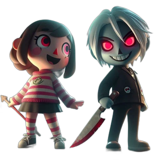 concept art, 3d render, pixel art, fantasy art transparent PNG cut-out