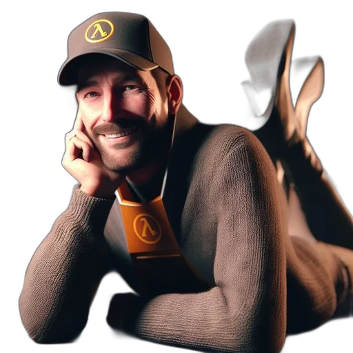 staff, animal, jacket, hat transparent PNG cut-out