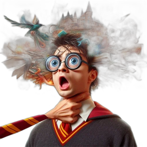 staff, mask, hair, face transparent PNG cut-out