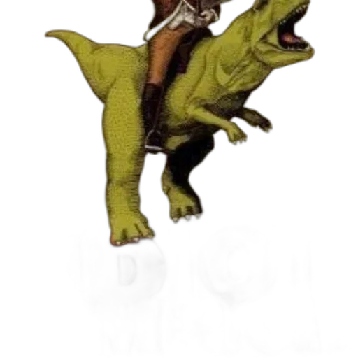 dragon, creature, animal, staff transparent PNG cut-out