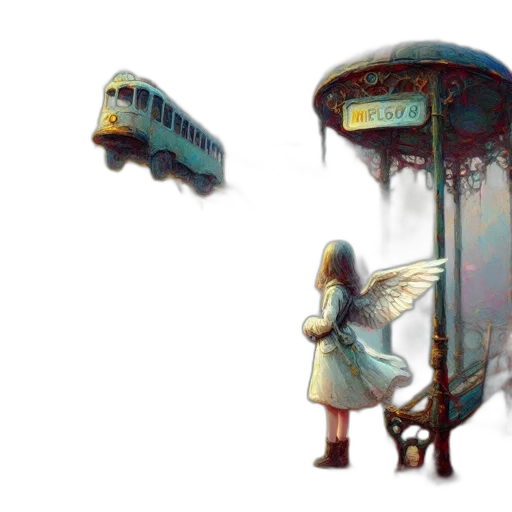 umbrella, car, robot, dress transparent PNG cut-out
