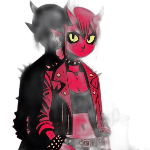 mask, jacket, dragon, creature transparent PNG cut-out