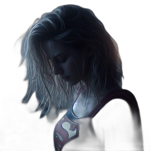 face, hair, mask, robot transparent PNG cut-out