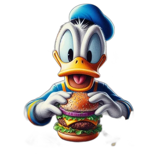 food, animal, pixel art, 3d render transparent PNG cut-out