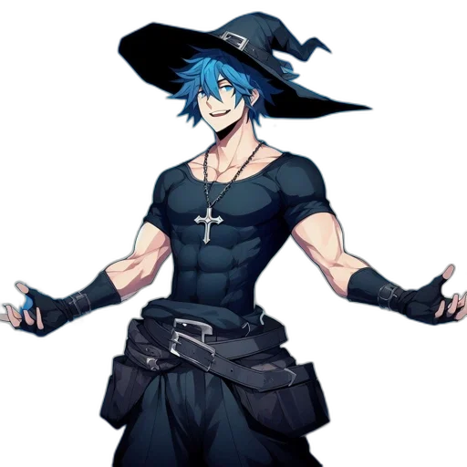 hat, staff, pixel art, concept art transparent PNG cut-out