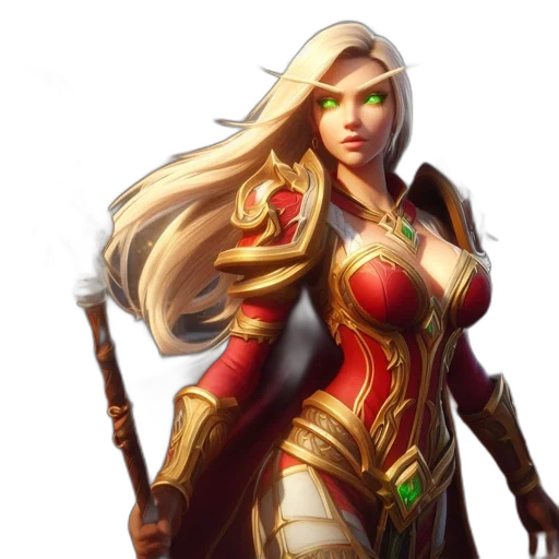 fantasy art, concept art, comic book art, pixel art transparent PNG cut-out