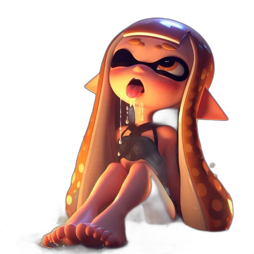 dress, weapon, staff, animal transparent PNG cut-out