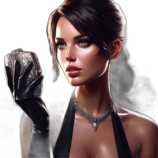 face, staff, weapon, jacket transparent PNG cut-out
