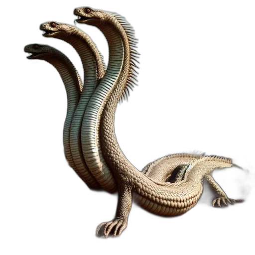 dragon, creature, animal, staff transparent PNG cut-out