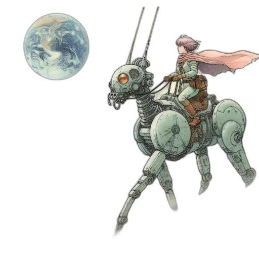 robot, dragon, creature, animal transparent PNG cut-out