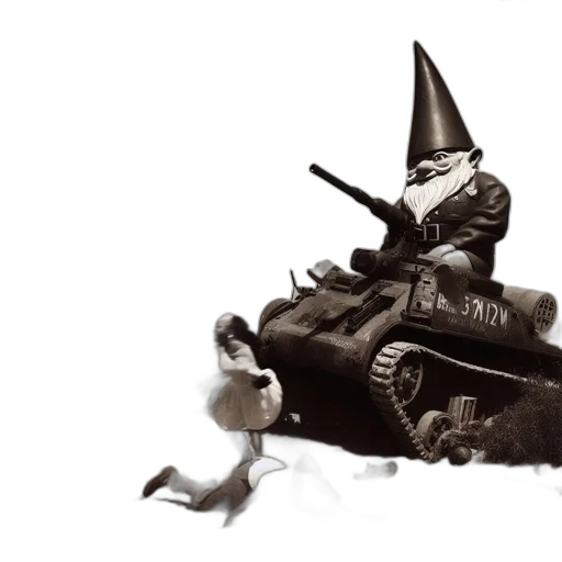 car, hat, weapon, dragon transparent PNG cut-out