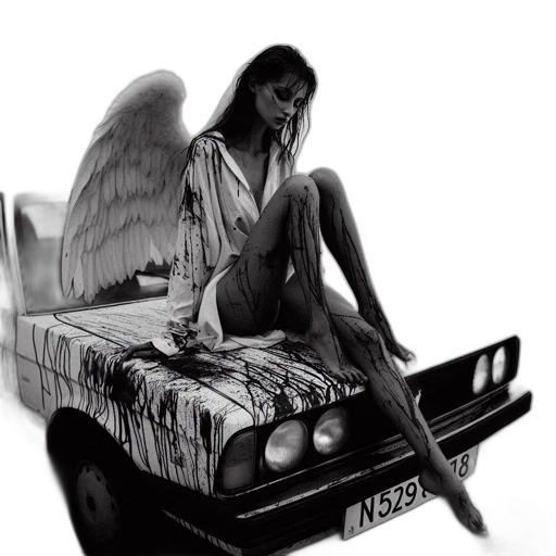 car, robot, concept art, comic book art transparent PNG cut-out