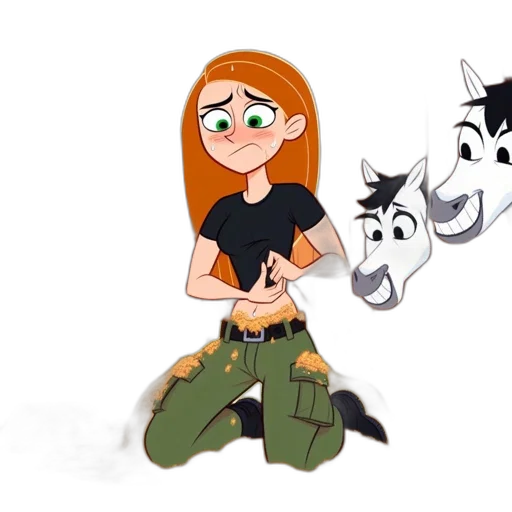 cartoon, concept art, comic book art, watercolor transparent PNG cut-out