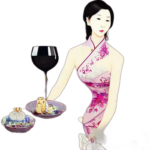 dress, food, jewelry, photorealistic transparent PNG cut-out