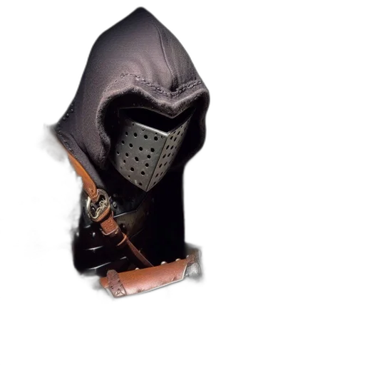 mask, weapon, jacket, sword transparent PNG cut-out